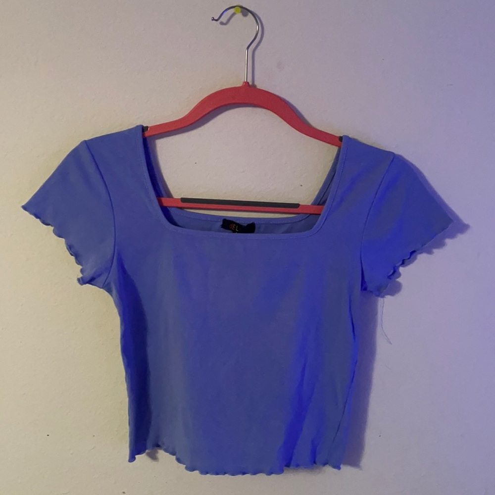 Lettuce hem baby tee